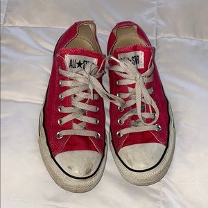 Hot pink converse